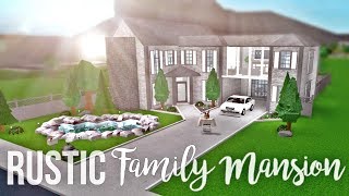 Bloxburg Rustic Family Mansion 130k