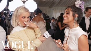 Camila Cabello Has Advice For First Time Met Gala Attendees | Met Gala 2022 With Emma Chamberlain