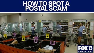 How to spot common postal scams