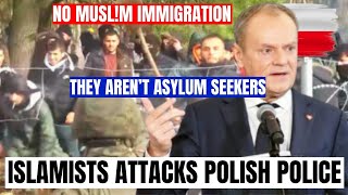 Islamist Try To Destroy The Poland Belarus Fence As Poland Sends All Away: Poland Immigration Crisis