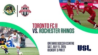 TFC II vs. Rochester Rhinos