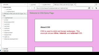 CSS Types Explained: Inline, Internal, and External CSS | Complete Guide