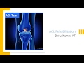 ACL Rehabilitation by Dr. Sushumna PT, Physio Panda Educator Initiative