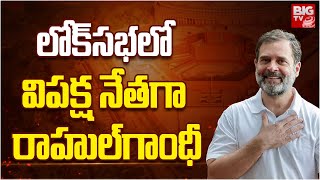 లోక్‌సభలో విపక్ష నేతగా రాహుల్‌గాంధీ | Rahul Gandhi Appointed leader of Opposition in Lok Sabha