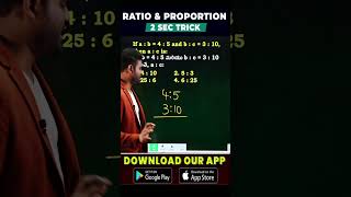 RATIO AND PROPOTION 2 SEC TRICK | NO PEN NO PAPER | RATIO AND PROPOTION QUESTIONS | CHANDAN LOGICS