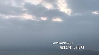 桜島噴火定点観測2020年2月26日