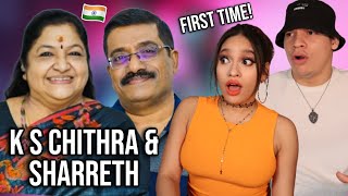 Latinos react to K S Chithra and Sharreth for the first time LIVE