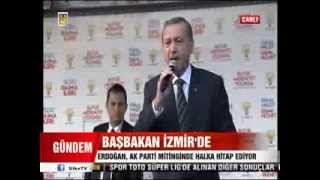 Başbakan Recep Tayyip Erdoğan Ak Parti izmir Mitingi FULL KALİTE 16.03.2014