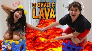 ♫ MÚSICA O CHÃO É LAVA 🔥 The Floor is Lava - Children Song by Maria Clara e JP