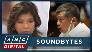 Imee Marcos: SOJ Remulla's note sufficiently addressed issue on son's drug arrest | ANC