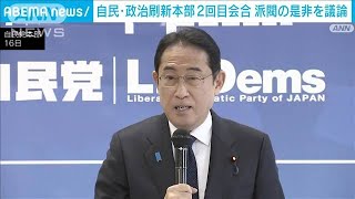 自民党・政治刷新本部2回目会合　派閥の是非を議論「疑念解消か」「人材育成か」(2024年1月16日)