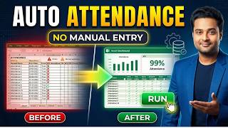 Create a Fully Automated Attendance Sheet In Excel | Power Pivot | Power Query