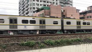 台鐵 1192次 區間車(EMU800) 往基隆 環南路二段車行地下道 通過