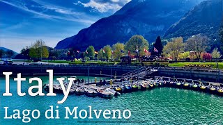 4k Italy | lago di molveno | HD walking tour