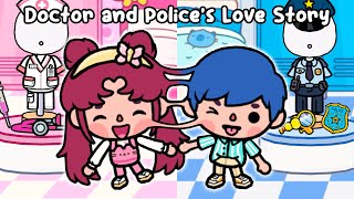 How We Met: Doctor and Police's Love Story 👩‍🔬❤️👮 Sad Story | Toca Life World | Toca Boca