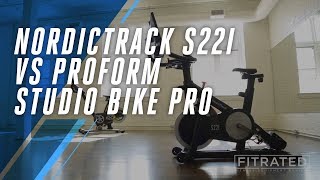NordicTrack S22i vs ProForm Studio Bike Pro