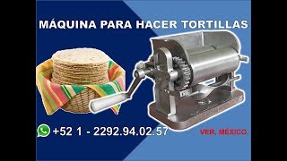 Maquina para hacer tortillas - Tortillera - GRUPO HALLEY