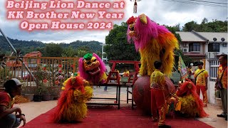 Beijing Lion Dance at KK Brother House 2024. 北京狮