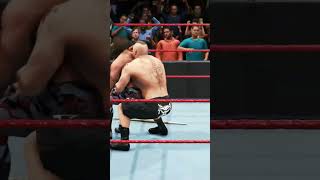 Brock Lesnar attack on Shawn Michaels