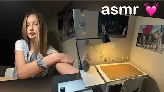 АСМР МОЙ РАБОЧИЙ СТОЛ 📚💓/ Asmr my desktop 💕