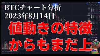 2023年8月14日ビットコイン相場分析