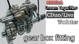 #honda #dream neo gearbox fitting| dream yuga gearbox fitting | dream yuga engine fitting