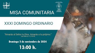 Misa Comunitaria, 3 de noviembre de 2024, 13:00 h.