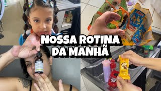 ROTINA DA MANHÃ VOLTA ÀS AULAS 🤓