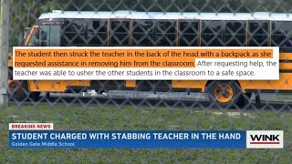 CCSO: student stabs teacher with pencil at Golden Gate Middle