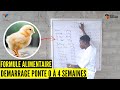 (Originale) FORMULE OU COMPOSITION D'ALIMENT de Démarrage PONTE 0 à 4 SEMAINES (élevage de poulet)