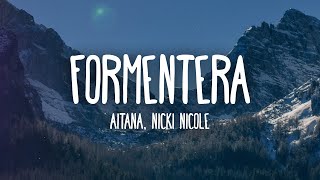 Aitana, Nicki Nicole - Formentera (Letra/Lyrics)