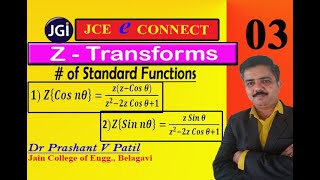 Z Transforms of Cos n𝜽 & Sin n𝜽  || 18mat31 || Dr Prashant Patil