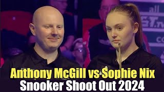 Anthony McGill vs Sophie Nix Snooker ShootOut 2024