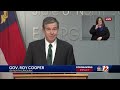 North Carolina Gov. Cooper proposes budget including bonuses for teachers, COVID-19 relief