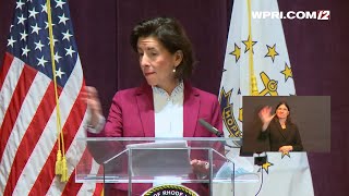 VIDEO NOW: Gov. Raimondo says she will remain in office until commerce secretary nomination