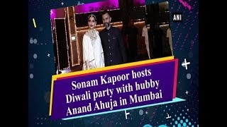 Sonam Kapoor hosts Diwali party with hubby Anand Ahuja in Mumbai
