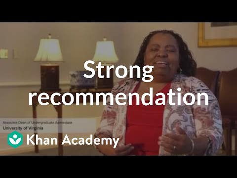 Elements of a strong recommendation letter Elements of a strong recommendation letter