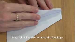 How to make a Nakamura lock paper plane