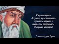 ЭТО ДОЛЖЕН УСЛЫШАТЬ КАЖДЫЙ — Цитаты Джалаладдина Руми. Слова мудреца со смыслом.