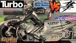 WORLD’s QUICKEST TURBO HAYABUSA AND GS SWING FOR THE FENCES IN WILD UNDER THE LIGHTS DRAG BIKE RUNS!