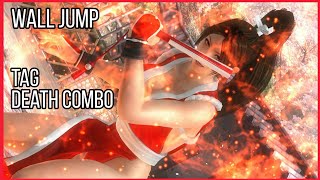 DOA5LR Wall Jump Guaranteed Tag Death Combo