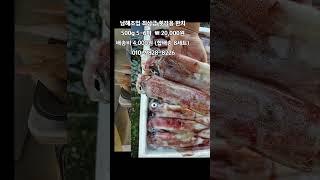 [똑손산지직송]오지어보다 부드럽고 녹진한맛이 일품인 횟감용 한치