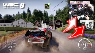 WRC 8 Toyota Yaris Grönholm \u0026 Rautiainen / Logitech G29