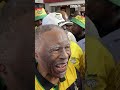 Former president Thabo Mbeki walkabout in Soweto to rally support for the ANC Thursday