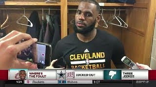 NBA《アメ本²話》審判への不満を募らすレブロン（2017年1月）