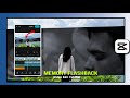 Trending Memory FlashBack Video Editing | How to Memory Flashback Edit In Capcut Tutorial #trending