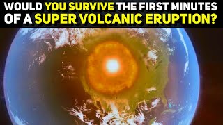 The First Few Minutes After A Super Volcanic Eruption
