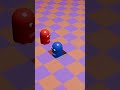 Sliding Ghost Animation | #pacman #pacmananimations #pacmangame
