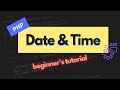 Date and Time in PHP | PHP Tutorial for Beginners | Ep 8