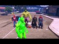 shinchan green gang vs franklin blue gang ultimate strongest challenge in gta 5